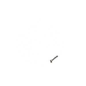 Treble clef keychain