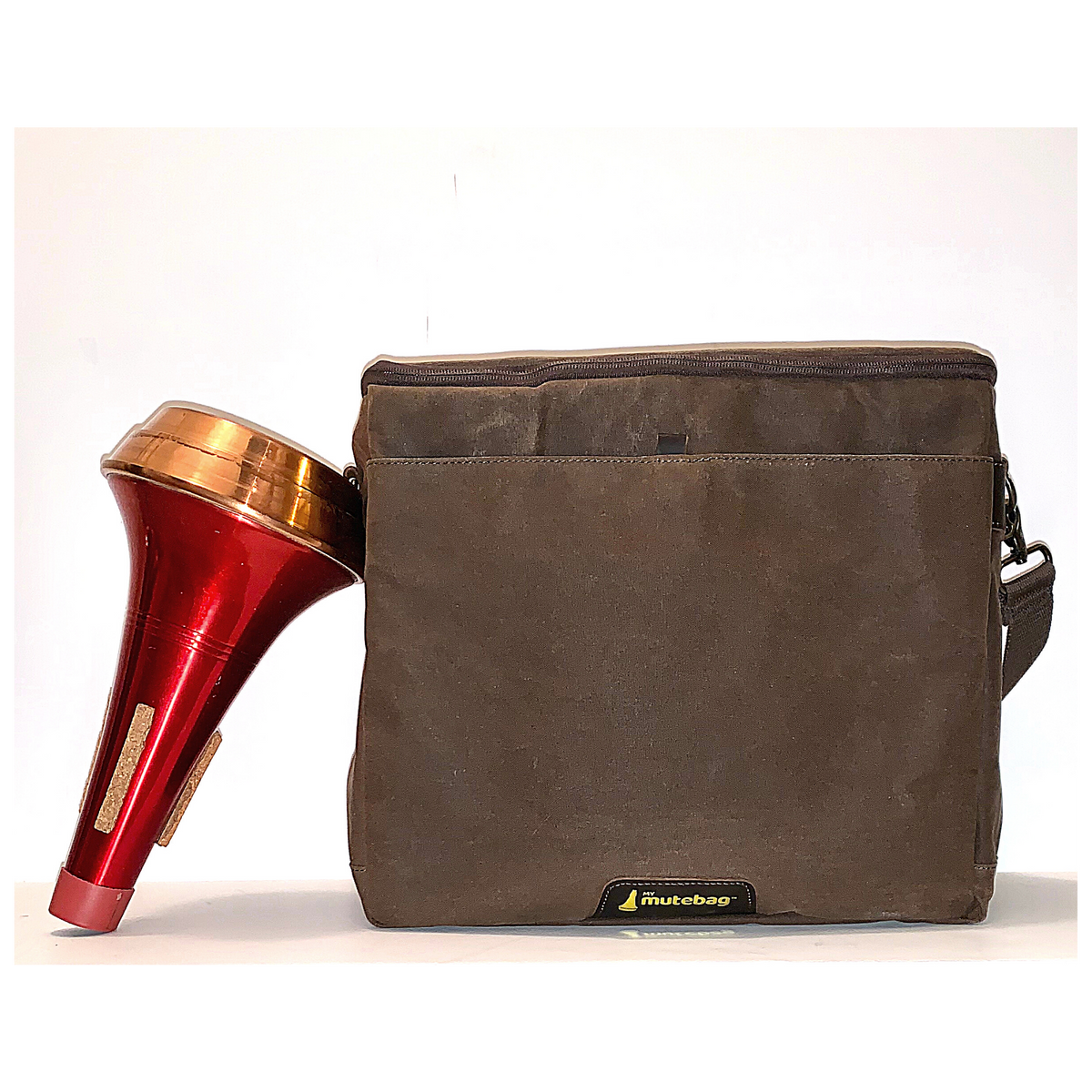 My Mutebag for Bass Trombone, bag for bass trombone mutes, padded bag